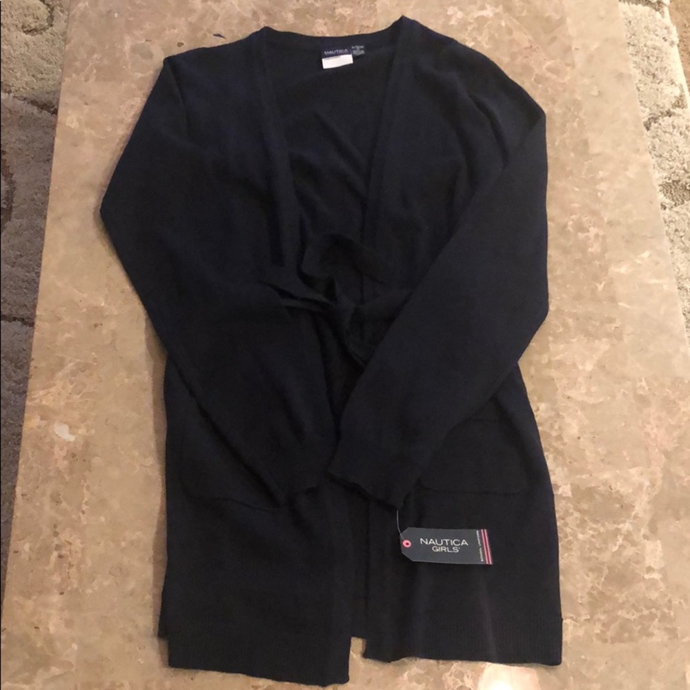 Girl’s Nautica Cardigan